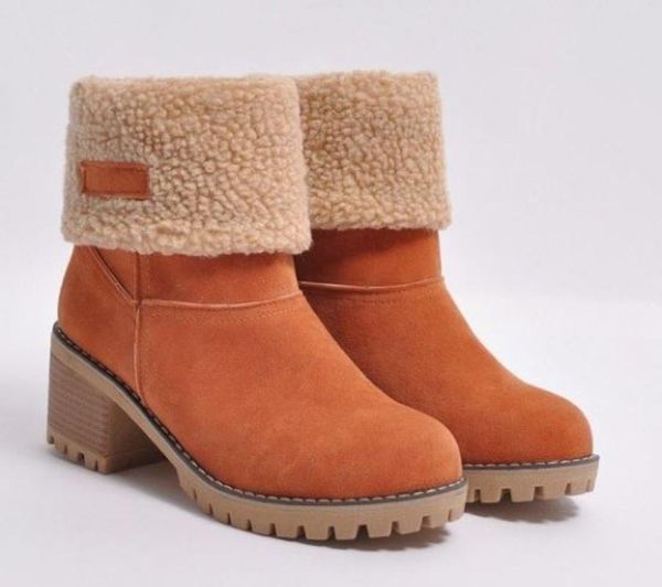 boots 2021 ladies winter fashion short colourful snow shoes roman style booties with thick heels z412, Black
boots 2021 ladies winter fashion short colourful snow shoes roman style booties with thick heels z412, Black