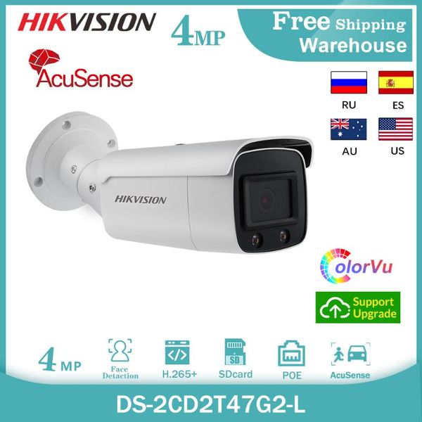 hikvision acusense 4mp colorvu ip camera ds-2cd2t47g2-l h265+p2p poe sd card onvif cctv outdoor surveillance video cameras
hikvision acusense 4mp colorvu ip camera ds-2cd2t47g2-l h265+p2p poe sd card onvif cctv outdoor surveillance video cameras