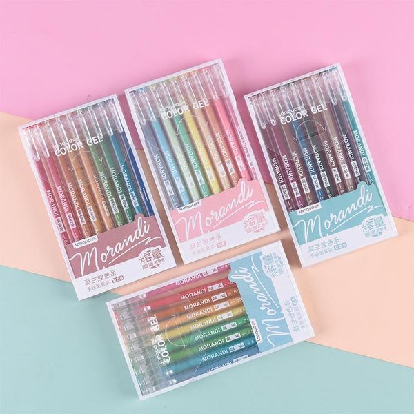 gel pens 9 colors set pastel 0.5mm fine point morandi for kids coloring books journaling drawing doodling art markers
gel pens 9 colors set pastel 0.5mm fine point morandi for kids coloring books journaling drawing doodling art markers