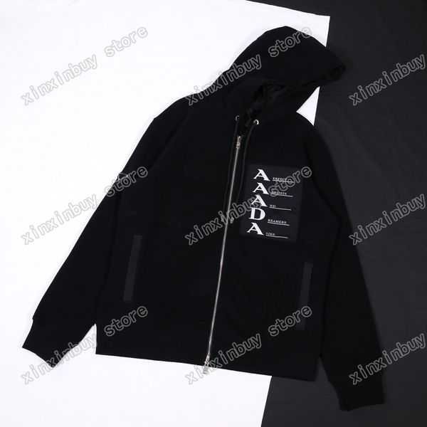 21ss designers sweaters zipper hoodie luxury mens womens large letter embroidery milano man paris fashion tee tees street long sleeve luxury, White;black
21ss designers sweaters zipper hoodie luxury mens womens large letter embroidery milano man paris fashion tee tees street long sleeve luxury, White;black