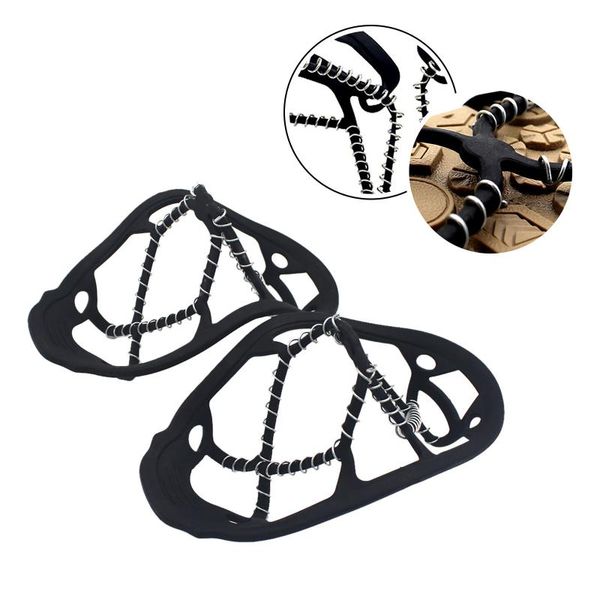 cords, slings and webbing silicone crampons ice claw slip gripper forefoot heel spikes for outdoor snow road cleat chain shoe 2021 #30
cords, slings and webbing silicone crampons ice claw slip gripper forefoot heel spikes for outdoor snow road cleat chain shoe 2021 #30