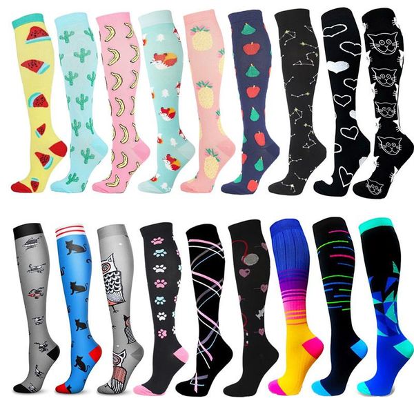 compression stockings men women varicose veins socks cat dog stripe pattern outdoor running cycling long pressure sports, Black
compression stockings men women varicose veins socks cat dog stripe pattern outdoor running cycling long pressure sports, Black
