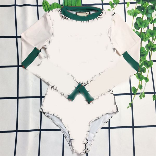 conservative letter swimsuit long sleeve diving swimsuits soft one piece swimming suit with chest pad
conservative letter swimsuit long sleeve diving swimsuits soft one piece swimming suit with chest pad