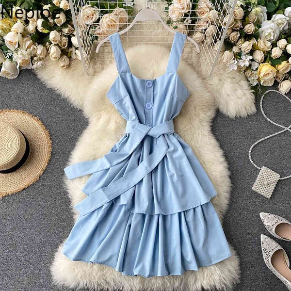 neploe ruffles camis dress women fashion sqauare collar sleeveless ladies vestidos summer elegant slim waist beach dresses 210423, Black;gray
neploe ruffles camis dress women fashion sqauare collar sleeveless ladies vestidos summer elegant slim waist beach dresses 210423, Black;gray
