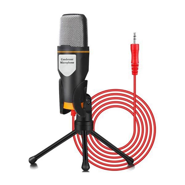 microphones condenser microphone 3.5mm plug home stereo mic desktripod for pc video chatting gaming recording
microphones condenser microphone 3.5mm plug home stereo mic desktripod for pc video chatting gaming recording