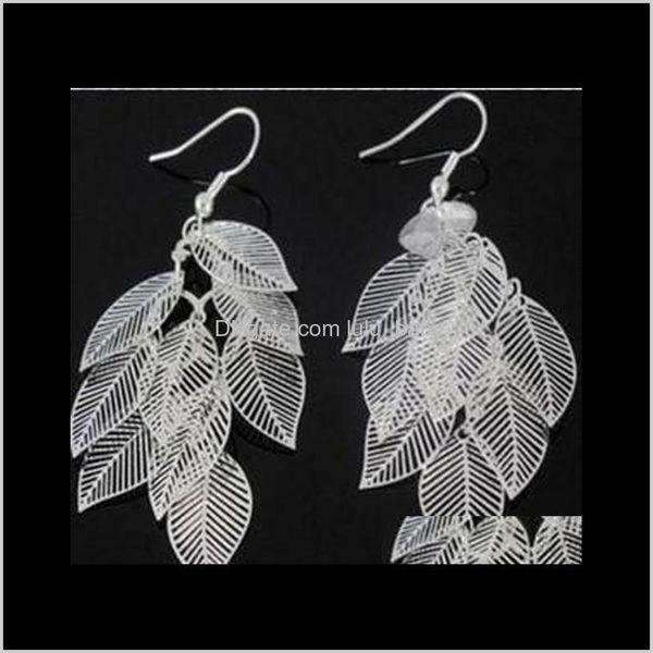 dangle & chandelier jewelry dangling earrings fashion leaf style earring dangles for women drop delivery 2021 unffb, Silver 
dangle & chandelier jewelry dangling earrings fashion leaf style earring dangles for women drop delivery 2021 unffb, Silver