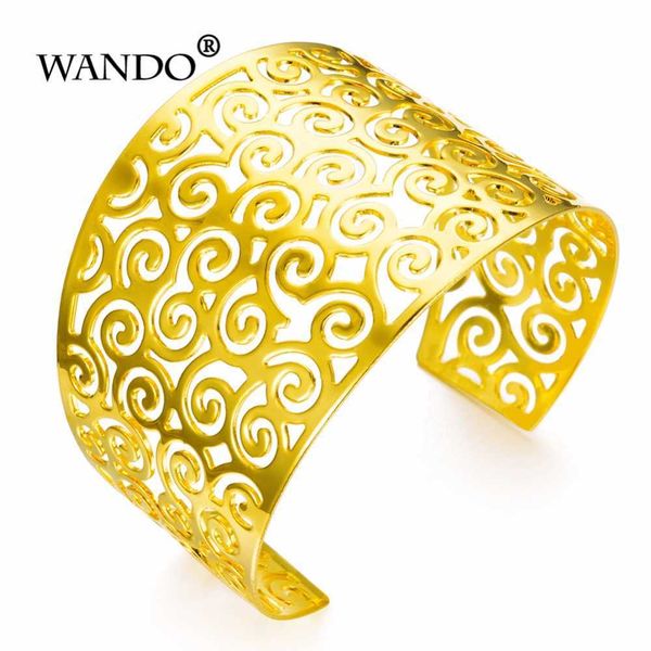 wando ethiopian/nigeria dubai gold color inverted mold wide bangles for ethiopian women bangles&bracelets b52 q0717, Black
wando ethiopian/nigeria dubai gold color inverted mold wide bangles for ethiopian women bangles&bracelets b52 q0717, Black