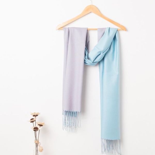 scarves autumn winter women scarf fashion double sided two color wide long shawl wrap warm tippet cashmere tassel, Blue;gray
scarves autumn winter women scarf fashion double sided two color wide long shawl wrap warm tippet cashmere tassel, Blue;gray