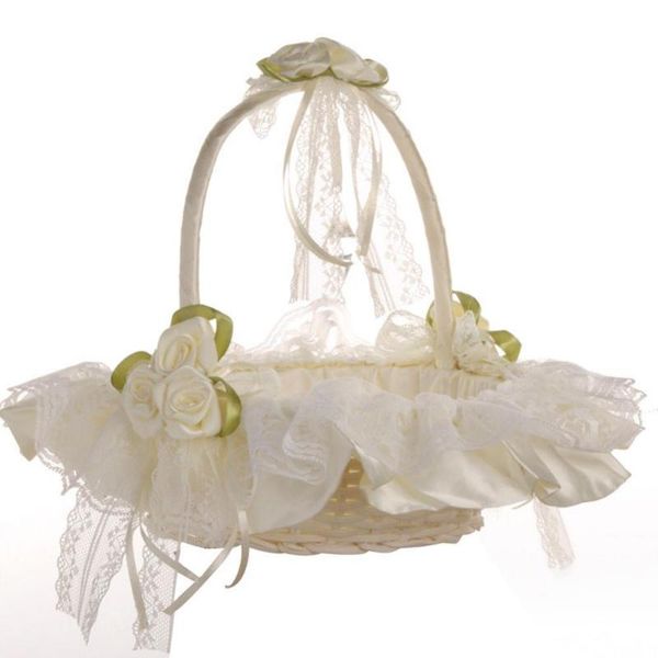 storage baskets 50% s romantic love rose bowknot ribbon lace wedding ceremony party flower basket
storage baskets 50% s romantic love rose bowknot ribbon lace wedding ceremony party flower basket
