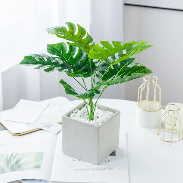 decorative flowers & wreaths 33cm 9 heads artificial green monstera leaves for wedding home garden el living room bedroom decoration fake pl
decorative flowers & wreaths 33cm 9 heads artificial green monstera leaves for wedding home garden el living room bedroom decoration fake pl