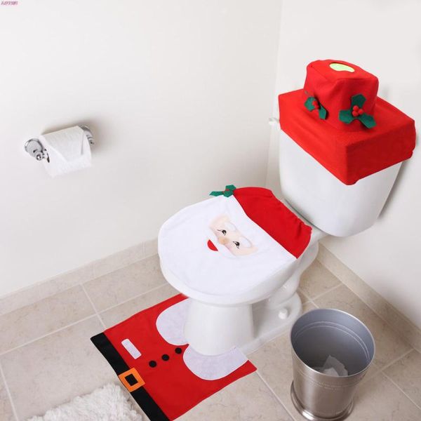 toilet seat covers 2021 3pcs/set snowman santa claus cover and rug bathroom set contour christmas decorations for home papai navida
toilet seat covers 2021 3pcs/set snowman santa claus cover and rug bathroom set contour christmas decorations for home papai navida