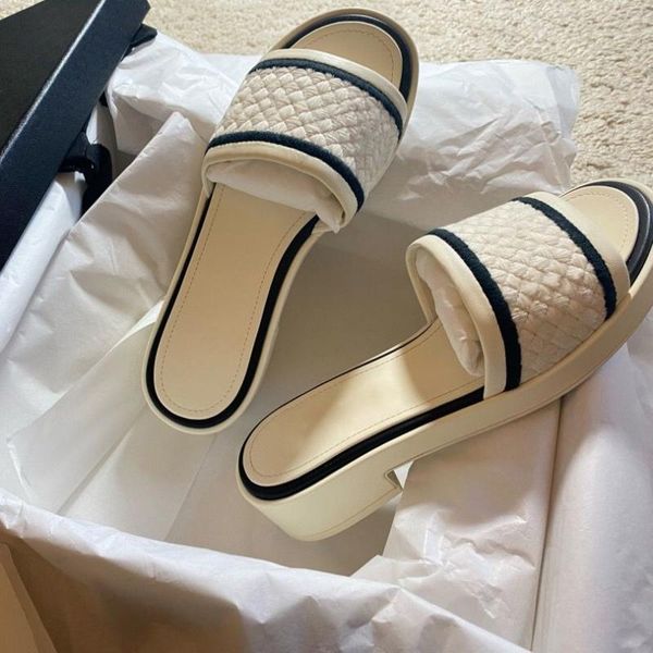 slippers women sandals platform summer bread cross flip flops rope weaving slides mules design shoes, Black
slippers women sandals platform summer bread cross flip flops rope weaving slides mules design shoes, Black
