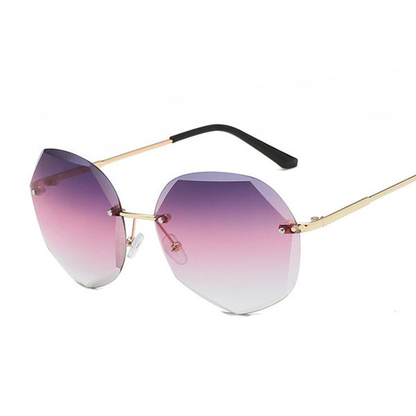 sunglasses vintage polygon women fashion sun glasses female rimless ocean color metal gradient eyewear big shades, White;black
sunglasses vintage polygon women fashion sun glasses female rimless ocean color metal gradient eyewear big shades, White;black