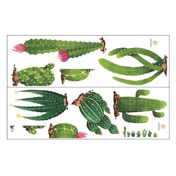 wall stickers 2pcs/set sticker decorative environmentally friendly pvc durable cactus plant wallpaper home decoration
wall stickers 2pcs/set sticker decorative environmentally friendly pvc durable cactus plant wallpaper home decoration
