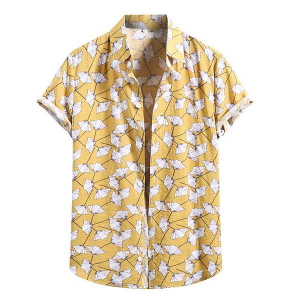 men's fashion cotton linen print short sleeve quality harajuku button shirt turn-down collar blouse club party night casual shirts, White;black
men's fashion cotton linen print short sleeve quality harajuku button shirt turn-down collar blouse club party night casual shirts, White;black