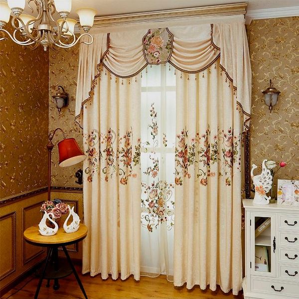 luxury european curtains for living room bedroom high-grade custom chenille embroidery sheer customize cloth valance curtain & drapes
luxury european curtains for living room bedroom high-grade custom chenille embroidery sheer customize cloth valance curtain & drapes