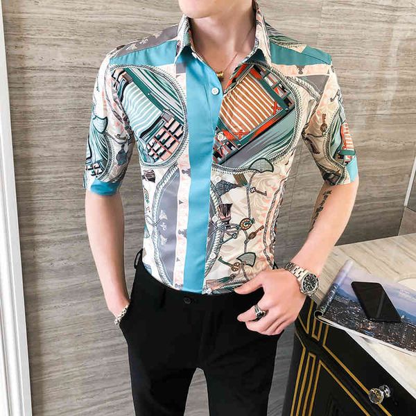 men's casual shirts korean jersey print form half sleeve fine fit all game party/graduation tuxedo sweater t3n8, White;black
men's casual shirts korean jersey print form half sleeve fine fit all game party/graduation tuxedo sweater t3n8, White;black