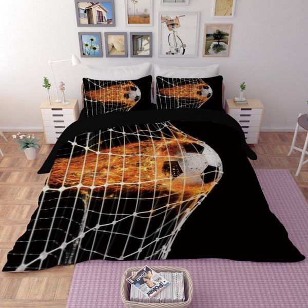 bedding sets fashion 3pcs 3d duvet cover pillow cases eu/uk/us single king black white football outbreaks bedclothes
bedding sets fashion 3pcs 3d duvet cover pillow cases eu/uk/us single king black white football outbreaks bedclothes