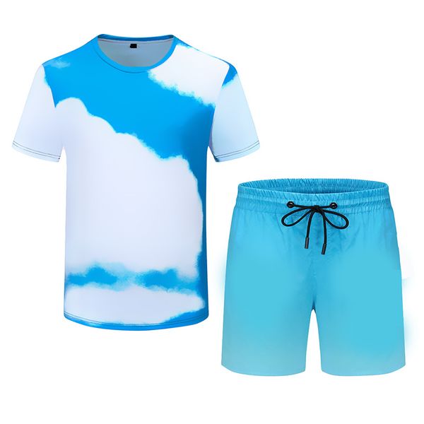 summer fashion mens tracksuits round neck short sleeve clothes blue shorts sportswear casual wear suits, Gray
summer fashion mens tracksuits round neck short sleeve clothes blue shorts sportswear casual wear suits, Gray