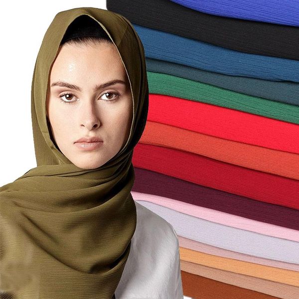 scarves women solid plain crepe chiffon hijab scarf wraps soft long islam shawls muslim crinkle hijabs, Blue;gray
scarves women solid plain crepe chiffon hijab scarf wraps soft long islam shawls muslim crinkle hijabs, Blue;gray
