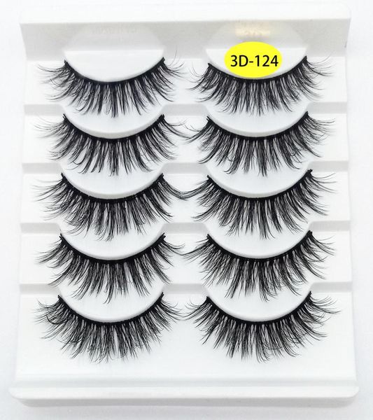 false eyelashes lengthen thick curling designs 5 pairs/set 3d fiber faux cils makeup tools beauty salon
false eyelashes lengthen thick curling designs 5 pairs/set 3d fiber faux cils makeup tools beauty salon