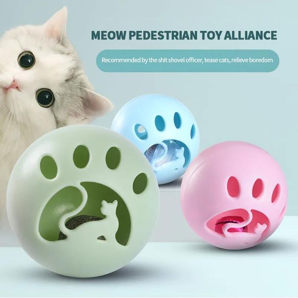 catnip toy funny beneficial pet toys interactive cat nip ball safety healthy products bell
catnip toy funny beneficial pet toys interactive cat nip ball safety healthy products bell