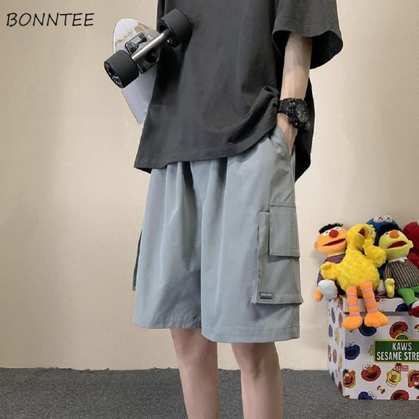 men's shorts casual men loose solid pockets summer leisure short trousers male safari style hip hop all-match vintage teens streetwear, White;black
men's shorts casual men loose solid pockets summer leisure short trousers male safari style hip hop all-match vintage teens streetwear, White;black