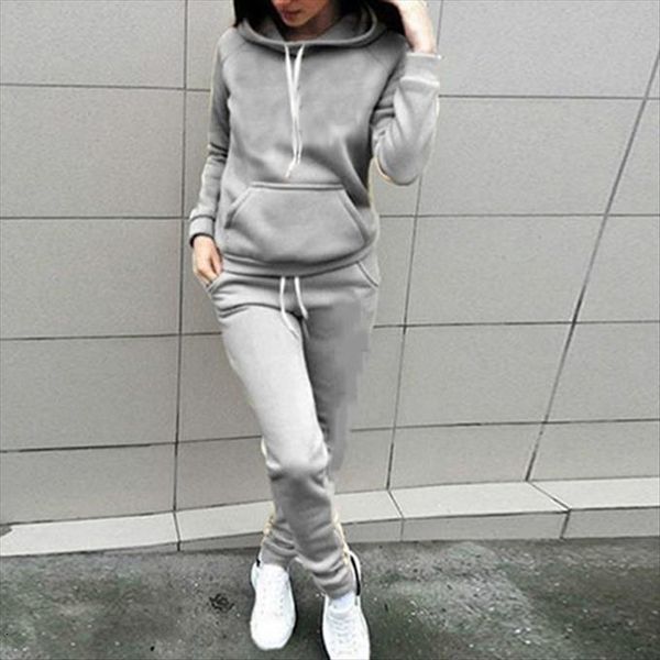 2 piece set tracksuit womenpant pullover hoodie sports suit autumn winter sweatshirt sets sportswear ladies suits, White
2 piece set tracksuit womenpant pullover hoodie sports suit autumn winter sweatshirt sets sportswear ladies suits, White