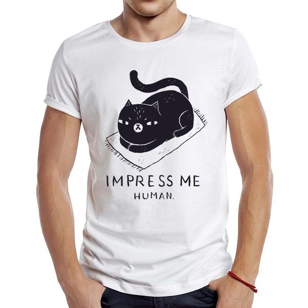 men's t-shirts 2021 fashion black cat design short sleeve t-shirt cool printed hipster tee shirts, White;black
men's t-shirts 2021 fashion black cat design short sleeve t-shirt cool printed hipster tee shirts, White;black