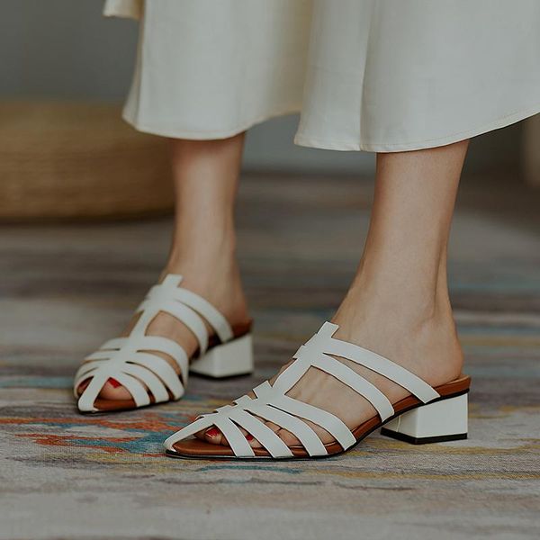 party casual work shoes woman ladies beach roma style high square heels women slippers summer slip on pumps, Black
party casual work shoes woman ladies beach roma style high square heels women slippers summer slip on pumps, Black