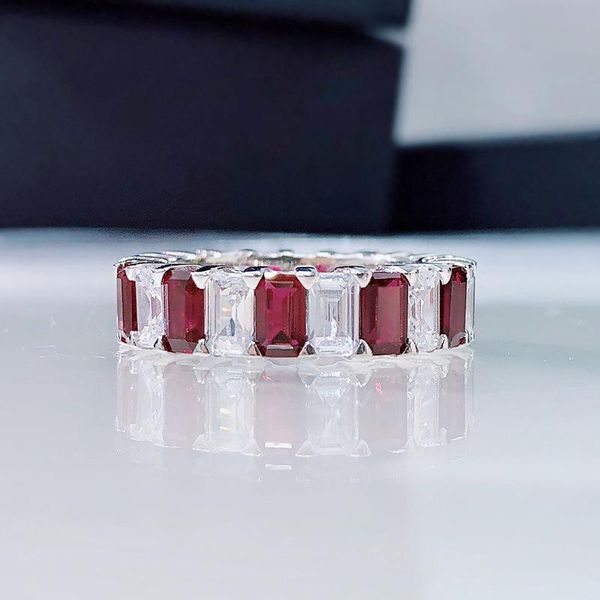 cluster rings 100% 925 sterling silver square cut ruby simulated moissanite diamond for women engagement ring wedding bands gift, Golden;silver
cluster rings 100% 925 sterling silver square cut ruby simulated moissanite diamond for women engagement ring wedding bands gift, Golden;silver