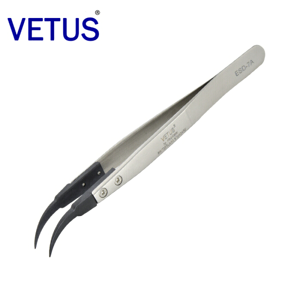 eyebrow tools & stencils vetus esd-7a interchangeable head anti-static tweezers stainless steel body carbon fiber conductive plastic
eyebrow tools & stencils vetus esd-7a interchangeable head anti-static tweezers stainless steel body carbon fiber conductive plastic