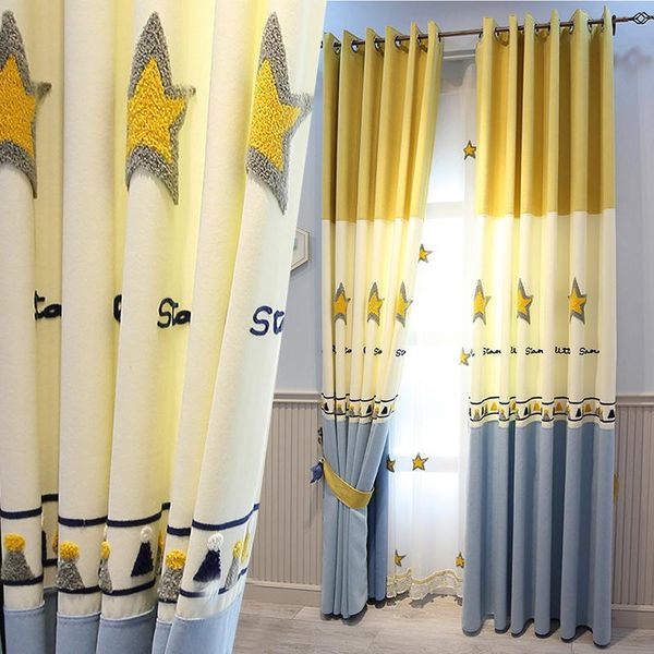 cartoon embroidered pattern cotton stitching spelling children's room curtains cloth boy bedroom window shade custom curtain & drapes
cartoon embroidered pattern cotton stitching spelling children's room curtains cloth boy bedroom window shade custom curtain & drapes