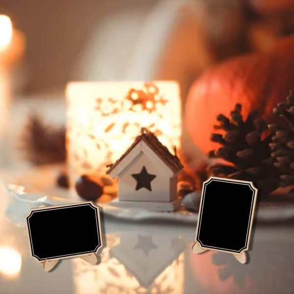 party decoration mini chalkboard signs easel stand - 10 pack wooden white framed labels with stand, blackboard for food cards
party decoration mini chalkboard signs easel stand - 10 pack wooden white framed labels with stand, blackboard for food cards