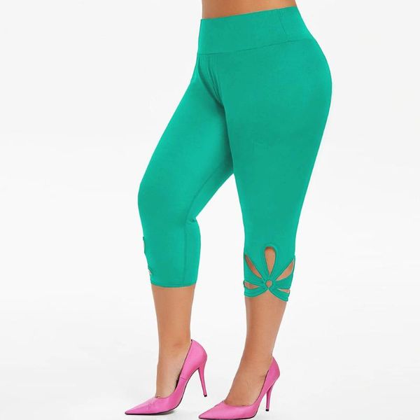 training leggings fashion women plus size solid hollow elastic waist casual pants stretch 2021 y7 women's, Black
training leggings fashion women plus size solid hollow elastic waist casual pants stretch 2021 y7 women's, Black
