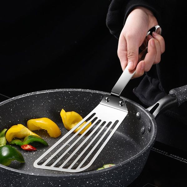 mats & pads stainless steel shovel kitchen steak frying spatula fried fish home long handle cooking gadget
mats & pads stainless steel shovel kitchen steak frying spatula fried fish home long handle cooking gadget