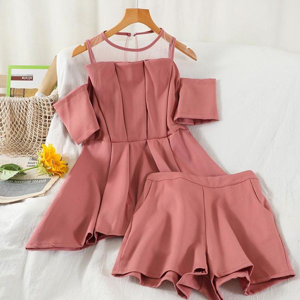 women's tracksuits summer fashion off-the-shoulder irregular hem solid color high waist wide leg shorts two-piece set for women, Gray
women's tracksuits summer fashion off-the-shoulder irregular hem solid color high waist wide leg shorts two-piece set for women, Gray