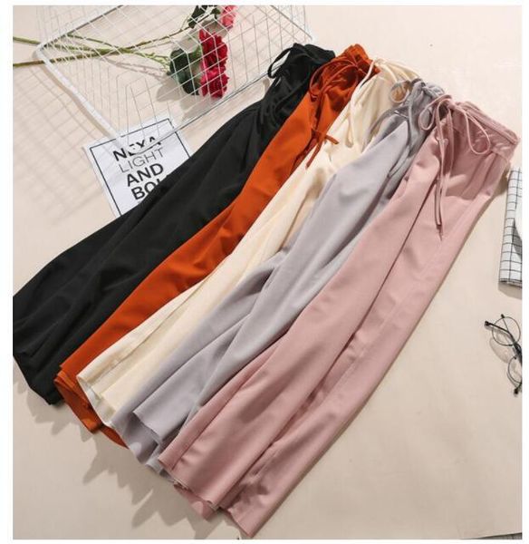women's pants & capris women wide leg korean style nine loose casual fashion female summer sense high waist elastic, Black;white
women's pants & capris women wide leg korean style nine loose casual fashion female summer sense high waist elastic, Black;white