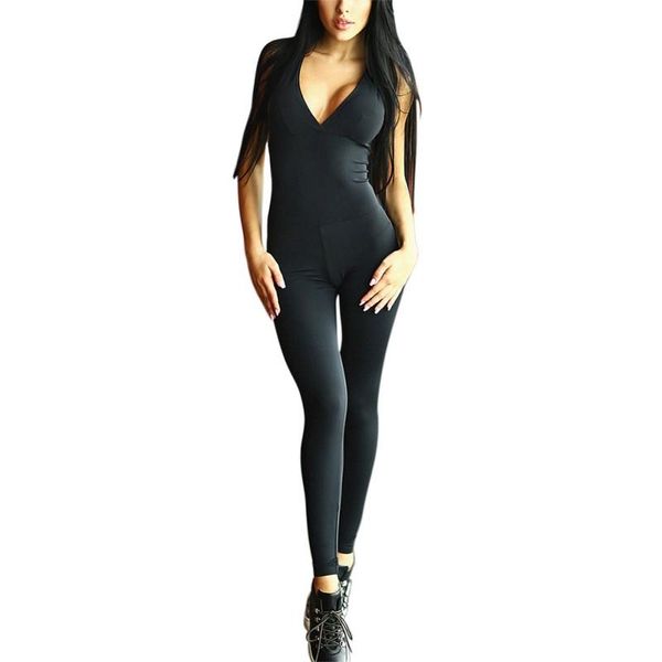 women's jumpsuits & rompers fashion womens workout pants fitness leggings stretch exercise jumpsuit bandage lm75, Black;white
women's jumpsuits & rompers fashion womens workout pants fitness leggings stretch exercise jumpsuit bandage lm75, Black;white