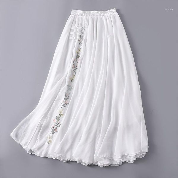 skirts vintage womens 2021 arrival white chiffon embroidery retro a-line mid length female ethnic boho chic skirt 12524, Black
skirts vintage womens 2021 arrival white chiffon embroidery retro a-line mid length female ethnic boho chic skirt 12524, Black