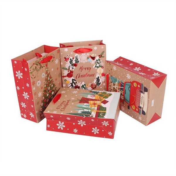gift wrap 60pcs/lot 3 size christmas bag candy wedding party tote decorations for home kraft paper
gift wrap 60pcs/lot 3 size christmas bag candy wedding party tote decorations for home kraft paper