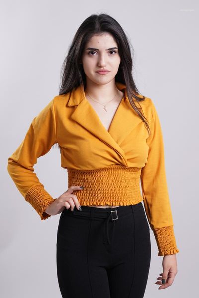 women's blouses & shirts manga double breasted collar long sleeve blouse, White
women's blouses & shirts manga double breasted collar long sleeve blouse, White