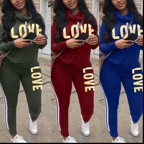 tracksuit two piece set streetwear women tracksuits love letter print sportswear sets outfits long sleeve high neck woman sweatshirt, Gray
tracksuit two piece set streetwear women tracksuits love letter print sportswear sets outfits long sleeve high neck woman sweatshirt, Gray