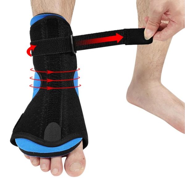 night splint foot orthosis stabilizer plantar fasciitis dorsal ankle brace drop supports support, Blue;black
night splint foot orthosis stabilizer plantar fasciitis dorsal ankle brace drop supports support, Blue;black