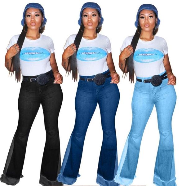 women's jeans echoine bodycon denim pants skinny long club outfits high waist wide leg patchwork classical trous ers, Blue
women's jeans echoine bodycon denim pants skinny long club outfits high waist wide leg patchwork classical trous ers, Blue