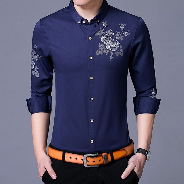 2021 spring autumn young and middle-aged long sleeve printed busins thin men's wear non iron white shirt large, Black
2021 spring autumn young and middle-aged long sleeve printed busins thin men's wear non iron white shirt large, Black