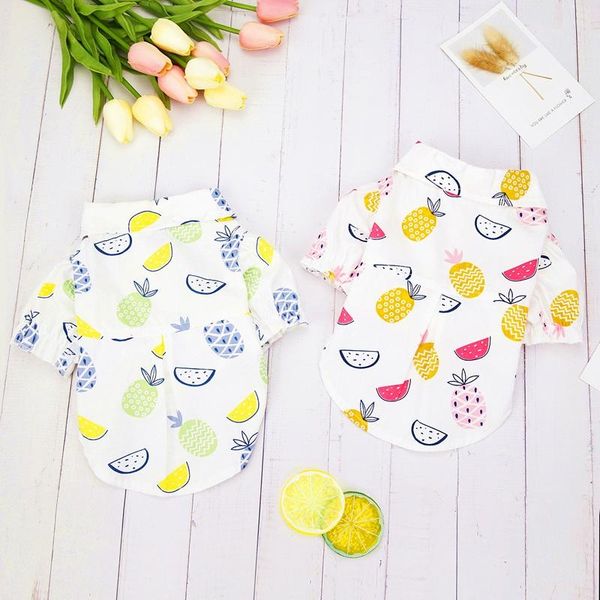 dog shirt soft comfortable and breathable cute fruit pattern printed thin pet cat clothes for spring summer apparel
dog shirt soft comfortable and breathable cute fruit pattern printed thin pet cat clothes for spring summer apparel