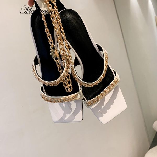 sandals mezereon 2021 women high heel genuine leather chains strap dress fashion ladies summer footwear, Black
sandals mezereon 2021 women high heel genuine leather chains strap dress fashion ladies summer footwear, Black