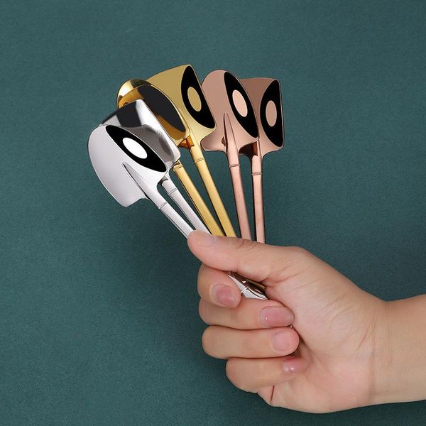 spoons 304 creative retro shovel coffee spoon stainless steel dessert watermelon ice cream tip flat
spoons 304 creative retro shovel coffee spoon stainless steel dessert watermelon ice cream tip flat