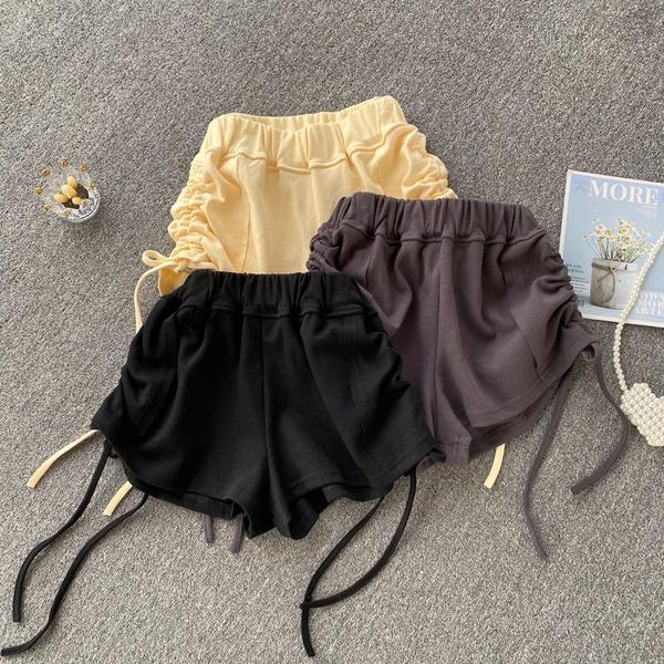 women's shorts singreiny women fashion korean drawstring ruched solid pocket casual pants summer streetwear sports short, White;black
women's shorts singreiny women fashion korean drawstring ruched solid pocket casual pants summer streetwear sports short, White;black